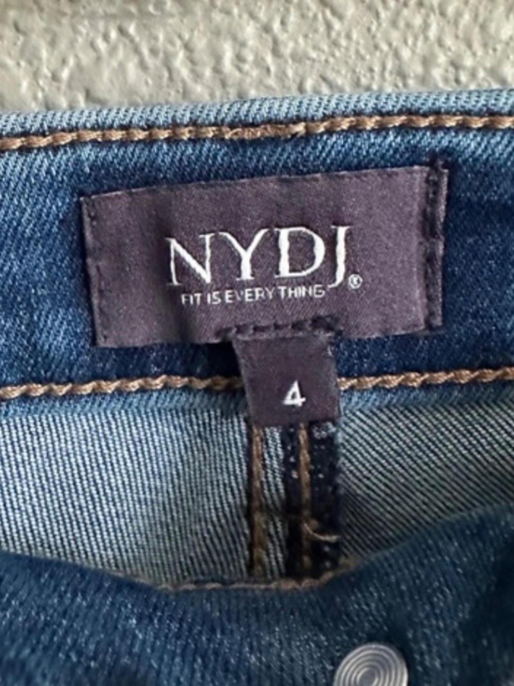 NYDJ Wide Leg Crop Jeans - Picture 5 of 8